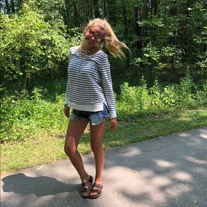 aerie striped sweater